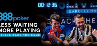 888Poker indfører Live Events Shot Clock